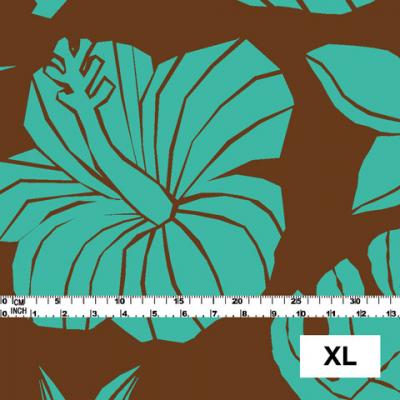Hula Fabric / Hawaiian Flower / JKH-538-BRGR