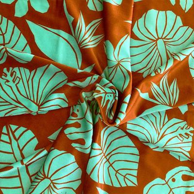 Hula Fabric / Hawaiian Flower / JKH-538-BRGR