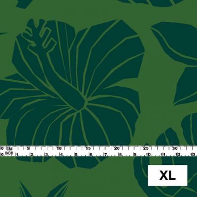 Hula Fabric / Hawaiian Flower / JKH-538-GR