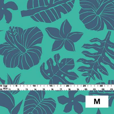 Hula Fabric / Hawaiian Flower / JKH-538-GRBL