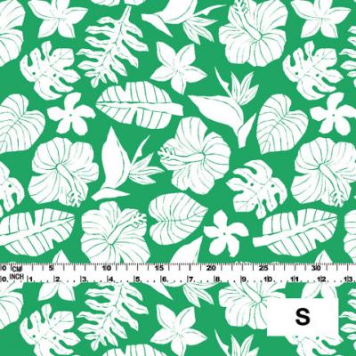 Hula Fabric / Hawaiian Flower / JKH-538-GRWH