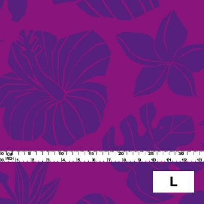 Hula Fabric / Hawaiian Flower / JKH-538-PU