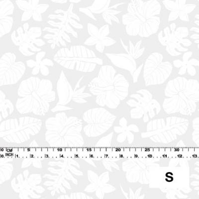 Hula Fabric / Hawaiian Flower / JKH-538-WH