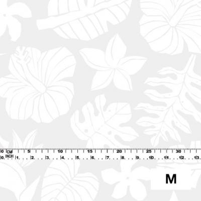 Hula Fabric / Hawaiian Flower / JKH-538-WH