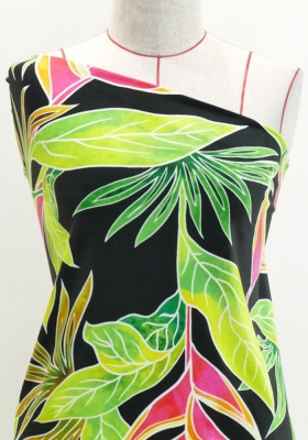 Hula Fabric / Heliconia / JKH-546-BK