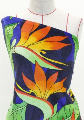 Hula Fabric / Strelitzia / JKH-550-BL