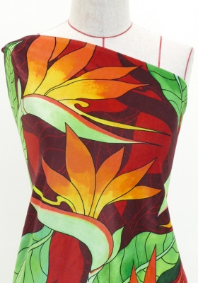 Hula Fabric / Strelitzia / JKH-550-BR