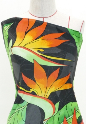 Hula Fabric / Strelitzia / JKH-550-GY