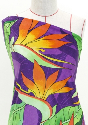 Hula Fabric / Strelitzia / JKH-550-PU