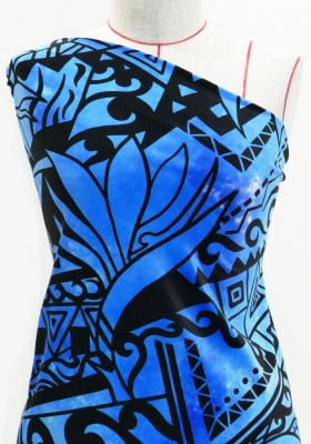 Hula Fabric / Kahiko&Strelitzia / JKH-552-BL