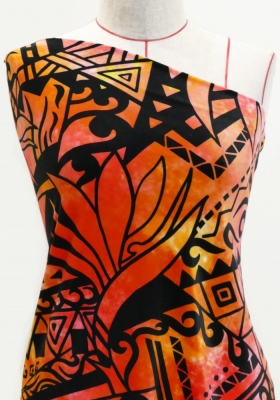 Hula Fabric / Kahiko&Strelitzia / JKH-552-RD