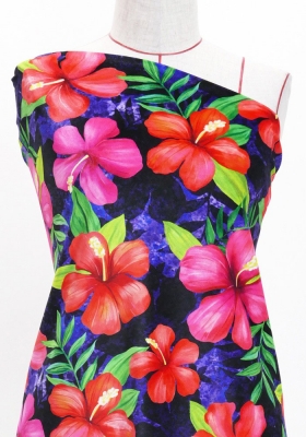 Hula Fabric / Hibiscus / JKH-554-NV