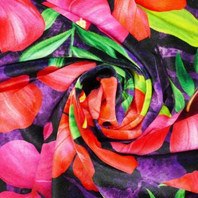 Hula Fabric / Hibiscus / JKH-554-PU
