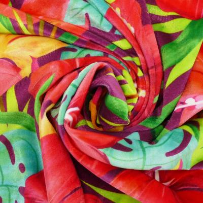 Hula Fabric / Hibiscus / JKH-556-RDPU
