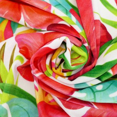 Hula Fabric / Hibiscus / JKH-556-WH