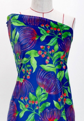 Hula Fabric / Lehua / JKH-558-BL