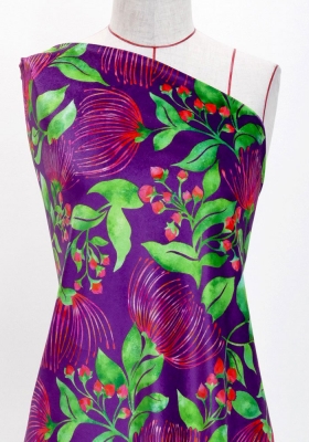 Hula Fabric / Lehua / JKH-558-PU