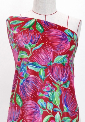 Hula Fabric / Lehua / JKH-560-RD
