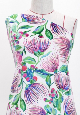 Hula Fabric / Lehua / JKH-560-WH