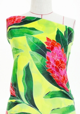 Hula Fabric / Red Ginger / JKH-562-GRYE
