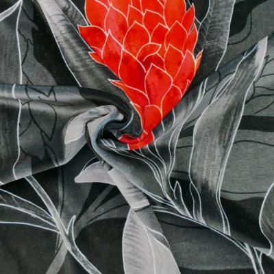 Hula Fabric / Red Ginger / JKH-562-GY
