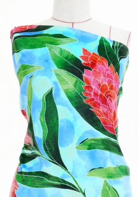 Hula Fabric / Red Ginger / JKH-562-LBL
