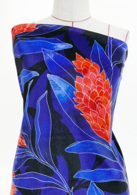 Hula Fabric / Red Ginger / JKH-562-NV