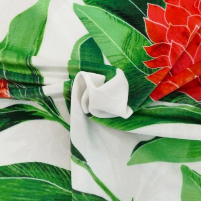 Hula Fabric / Red Ginger / JKH-562-WH