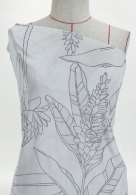 Hula Fabric / Ginger / JKH-564-WH