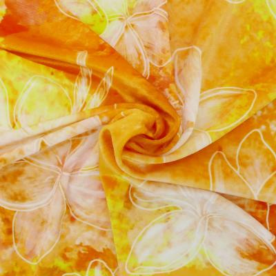 Hula Fabric / Plumeria / JKH-566-OR
