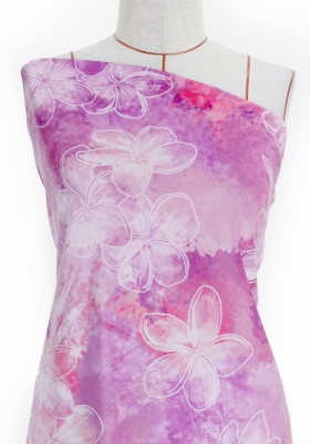 Hula Fabric / Plumeria / JKH-566-PI