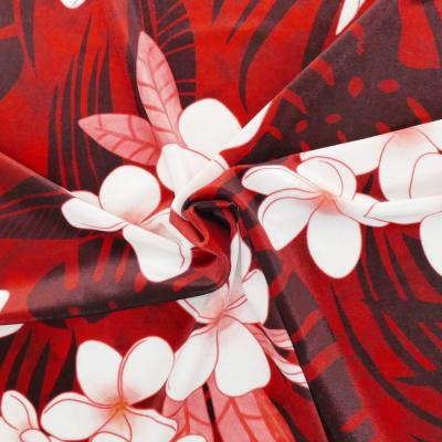 Hula Fabric / Plumeria / JKH-568-DRD