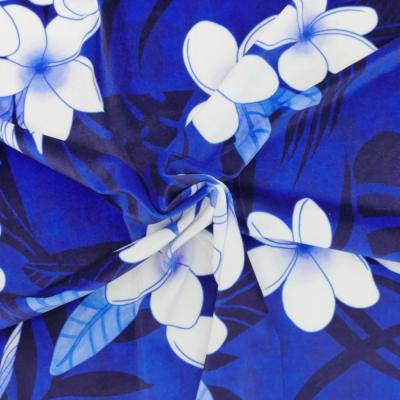 Hula Fabric / Plumeria / JKH-568-NV