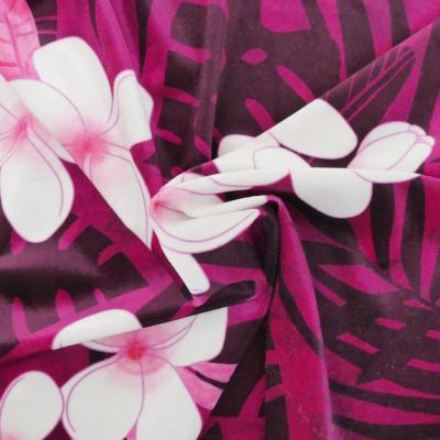 Hula Fabric / Plumeria / JKH-568-RDPU