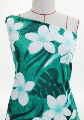 Hula Fabric / Plumeria / JKH-568-TBL