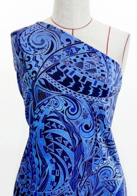 Hula Fabric / Kahiko&Moana / JKH-570-BL