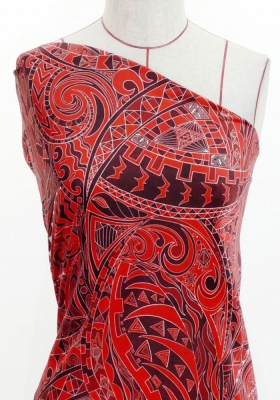 Hula Fabric / Kahiko&Moana / JKH-570-RD