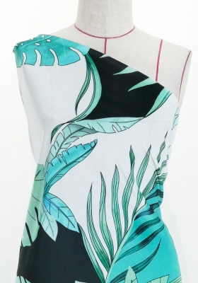 Hula Fabric / Modern Leaf / JKH-572-LBL
