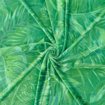Hula Fabric / Hawaiian Leaf / JKH-574-GR