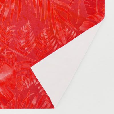 Hula Fabric / Hawaiian Leaf / JKH-574-RD
