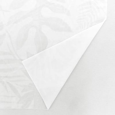 Hula Fabric / Hawaiian Leaf / JKH-574-WH