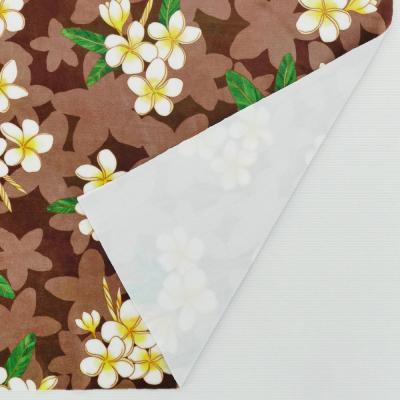 Hula Fabric / Plumeria / JKH-576-BR