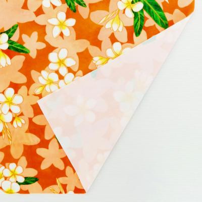 Hula Fabric / Plumeria / JKH-576-OR