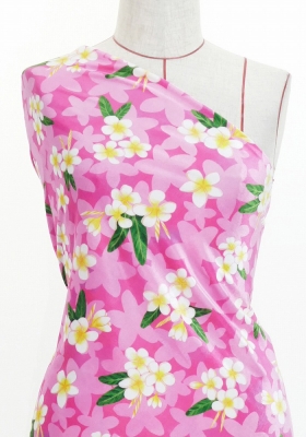 Hula Fabric / Plumeria / JKH-576-PI
