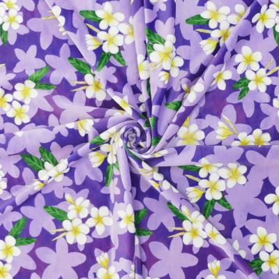 Hula Fabric / Plumeria / JKH-576-PU