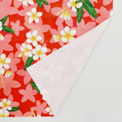 Hula Fabric / Plumeria / JKH-576-RD