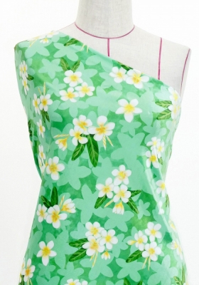 Hula Fabric / Plumeria / JKH-576-TBL
