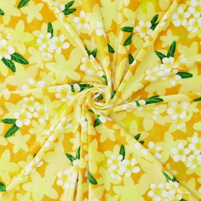 Hula Fabric / Plumeria / JKH-576-YE