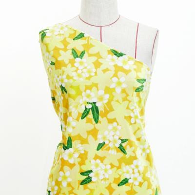 Hula Fabric / Plumeria / JKH-576-YE