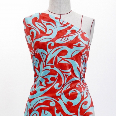 Hula Fabric / Kahiko&Tiare / JKH-578-RDLBL